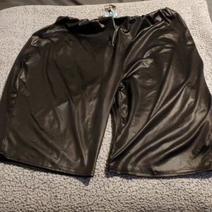 Liquid Biker Shorts